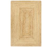 Handmade Rug Jute 70.9"x98.4" rug mat carpet jute rug vidaXL
