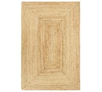 Handmade Rug Jute 70.9"x98.4" rug mat carpet jute rug vidaXL