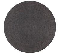 Handmade Rug Jute Round 82.7" Olive Green rug mat carpet jute rug vidaXL