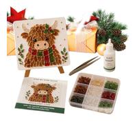 Handmade Sea Glass, Creative Painting Kit, Beginner Set with Animal Artwork