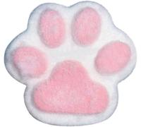 Handmade Squishy Big Cat Paw Silicone Squeeze Toys, Stress Relief Squishies Squeeze Sensory Toys for Kids Teenagers Adults (Pink)