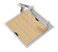 Handmade Stainless Steel Caravan Small Bar Kitchen Sink with Various Faucets - Compact 38 x 45 cm for Kitchen Wet Bar RV And Outdoor Use - Stylish Silver Finish