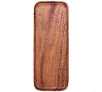 Handmade Walnut Wood Tray Irregular Shape Fruit Plate(I) | Solid walnut construction, unique patterns, irregular artistic shape, smooth hand-polished finish