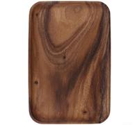 Handmade Walnut Wood Tray Irregular Shape Fruit Plate(J) | Solid walnut construction, unique patterns, irregular artistic shape, smooth hand-polished finish