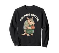 Handmade with Love Potter Armadillo Pot en Argile passionné Anim Sweatshirt
