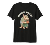 Handmade with Love Potter Armadillo Pot en Argile passionné Anim T-Shirt Haut de Gamme