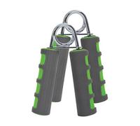 Schildkröt Fitness, lot de 2 musclets, tension 12-15kg, pinces de musculation efficaces pour muscler les avant-bras, poignées, mains, couleurs: anthracite-vert, 960022