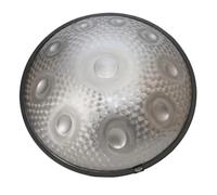 handpan, 432/440Hz 9/10 Note D mineur acier argenté langue tambour authentique Handpan Yoga méditation,for Professional Performance(440hz 10 nontes)