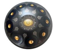 Handpan Drum 55,9 cm 9/10/12 notes D mineur en acier instrument de percussion pour la méditation, le yoga, la guérison par le son, parfait pour les adultes