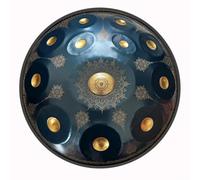 Handpan Drum De 22 Pouces, Instruments De Percussion Handpan En Acier Mandala À 9/10/12 Notes, Tambour À Main En Ré Mineur Pour Adultes, Pour La Méditation, Le Yoga(C,12 notes)