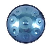 Handpan Drum Instrument à percussion en acier en D Kurde Mineur accordage avec sac, maillets et support pour les amateurs de musique - Kit complet pour débutants et professionnels