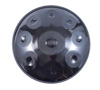 Handpan Drum Instrument à percussion en acier en D Kurde Mineur accordage avec sac, maillets et support pour les amateurs de musique - Kit complet pour débutants et professionnels