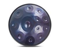 Handpan Drum, Instrument De Percussion Hand Pan Drum De 432Hz/440Hz Pour La Guérison Sonore Et La Méditation Personnelle, 55cm 9/10/ 12 Notes Steel Tongue Drum Et Tous Les Accessoires (Size : 432Hz
