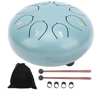 Handpan Drum, Percussion Steel Drum Percussion Instrument Lotus Hand Pan Drum Alliage d'acier Tongue Drum for Musical Education for Entertainment Concert