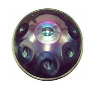 handpan, Tambour à main en acier inoxydable 22 pouces, 9 notes, avec sac à main et support,for Professional Performance