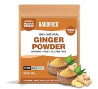 HANDPICK, Poudre de Gingembre - 397g Sachet Refermable - Gingembre Moulu Brut 100% - Sans Additifs, Conservateurs ni Agents de Charge - Sans Gluten & Non-OGM - Cuisine & Pâtisserie