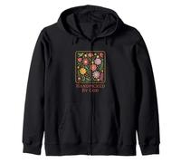 Handpicked by God Floral Folk Art Garden Christian Sweat à Capuche