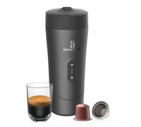 Handpresso Auto | Machine à café expresso portable 19 bars pour voiture et voyage | compatible capsule expresso/capsule réutilisable | Cafetière de voyage compacte, sans fil et rechargeable USB-C