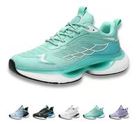 Hands Free and Supportive Walking Shoes, Women's Hands Free and Supportive Walking Shoes, Wide Toe, for Women & Men (Green,42)