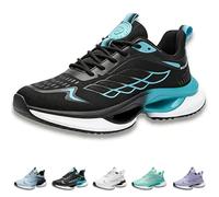 Hands Free and Supportive Walking Shoes, Women's Hands Free and Supportive Walking Shoes, Wide Toe, for Women & Men (Black,39)