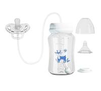 Hands Free Kid Bottle - Leakproof Breastfeeding Nursing Cup