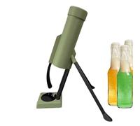 Hands-Free Push Down Openers, Beer Bottle Mortar Bottle Opener | 51mm Automatic Mortar Bottles Opener, Novelty Cap-Launching Desk & Bar Accessory, Home Party Bar Desk Decor