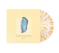 HANDS LIKE HOUSES '-ANON.' CLEAR W/ ORANGE AND WHITE SPLATTER