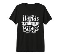 Hands Off The Bump Mère drôle Maman Mère Mignon T-Shirt Haut de Gamme