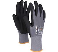 HandschuhMan. OX-ON Gants de travail flexibles en nitrile, qualité supérieure, taille 6-12, noir
