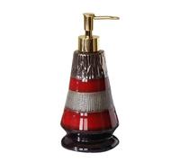 Handseifespender, Küchenseife -Spender Retro - Keramik Nachfüllbarer Flaschenleck -Sichthalter Für Lotion Öl Duschkleidertisch Haus Dekorative