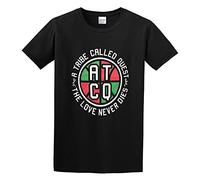 Handsome Love Never Dies Tribe Called Quest Unisex 100% Cotton Short-Sleeve T-Shirts Black XXL