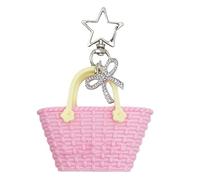 Handstar Bowknot Charm Keeschains Pendant Pendent Ornement Ornement Course Décoration de sac à dos pour les filles