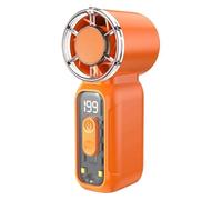 Handventilator | Wiederaufladbarer, Regulierbarer Digitalventilator | Leistungsstarker Reiseventilator Für Unterwegs | Für Männer Und Frauen: Reisen, Wandern, Camping, , Picknick, Joggen, Konzer
