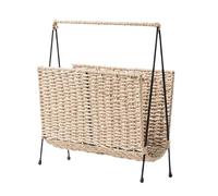 Handweber Porte-revues - Organisateur - Rack de stockage debout - Panier pour livres, magazines, journaux, télécommande - Accessoire de bureau à domicile