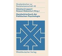 Handwörterbuch Der Politischen Psychologie