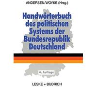 Handwörterbuch Des Politischen Systems Der Bundesrepublik Deutschland