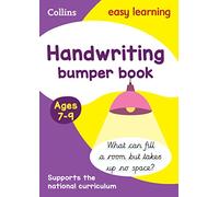 Collins Easy Learning – Handwriting Bumper Book – Ages 7-9 – Broché