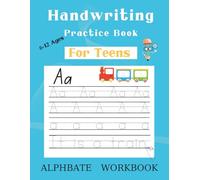 Handwriting Practice Book for Kids Ages 6-12:: Cursive and Print Writing Workbook with Letter Tracing, Words, and Sentences
