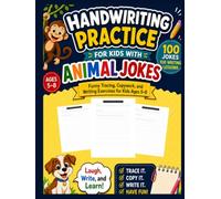 Handwriting Practice for Kids With Animal Jokes: Funny Tracing, Copywork, and Writing Exercises for Kids Ages 5-8