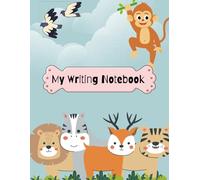 Handwriting Practice Notebook: 100 Half-Inch Lined Writing Paper for Preschool & Kindergarten Kids Ages 3-6