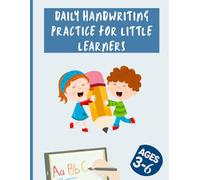 Handwriting Practice Notebook for Kids: Fun Lined Workbook with 104 Pages to Practice Letters, Words & Daily Writing | Ages 3-6 | Bonus Sample Page & Certificate Included