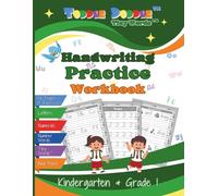 Handwriting Practice Workbook for Kindergarten & Grade 1: A Comprehensive Penmanship Workbook for Kids with Sky, Plane, Grass and Worm Coded Lines