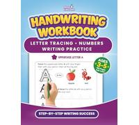Handwriting Workbook for Kids Ages 3-5: Letter Tracing and Preschool Writing Practice