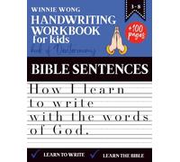 Handwriting Workbook for Kids | How I learn to write with the words of God - Based on the Book of Deuteronomy: More than 100 pages of exercises to practice handwriting and grow in faith