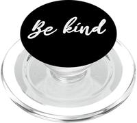 Handwritten Font Be Kind Motivational & Inspirational Quote PopSockets PopGrip pour MagSafe
