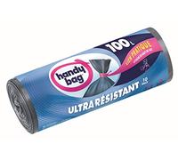 Handy Bag Sac Poubelle, Le 1 Rouleau de 10 Sacs, 100L