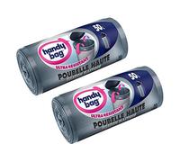 Handy Bag Sac Poubelle, Les 2 Rouleaux de 10 Sacs, 50L