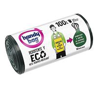 Handy Bag Sacs poubelle 100 L, 95% recyclés, extra résistants, 10 sacs