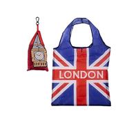 Handy Fold Up Big Ben London Shopping Bag with Holder FBAG10B