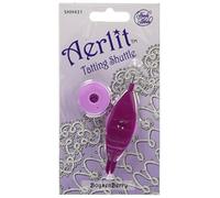 Handy Hands Aerlit SHH431 Navette Tatting Shuttle avec 2 bobines de Boysenberry